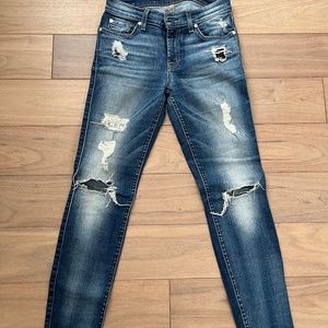 7 for all Mankind - The Ankle Skinny - Size 25